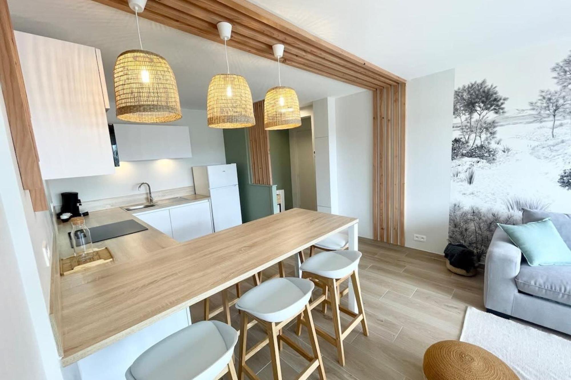 T3 Neuf Archi Cocooning Terrasse Face A La Mer Пломер Екстериор снимка