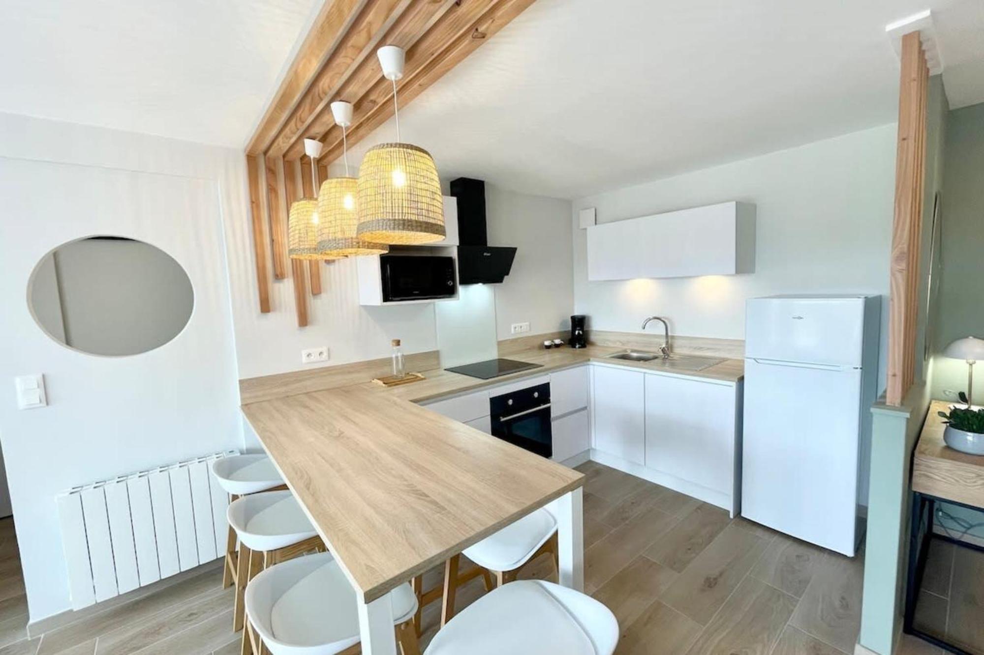 T3 Neuf Archi Cocooning Terrasse Face A La Mer Пломер Екстериор снимка